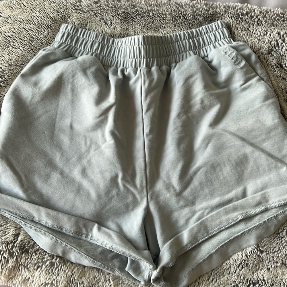 Light green Meshki shorts size XS